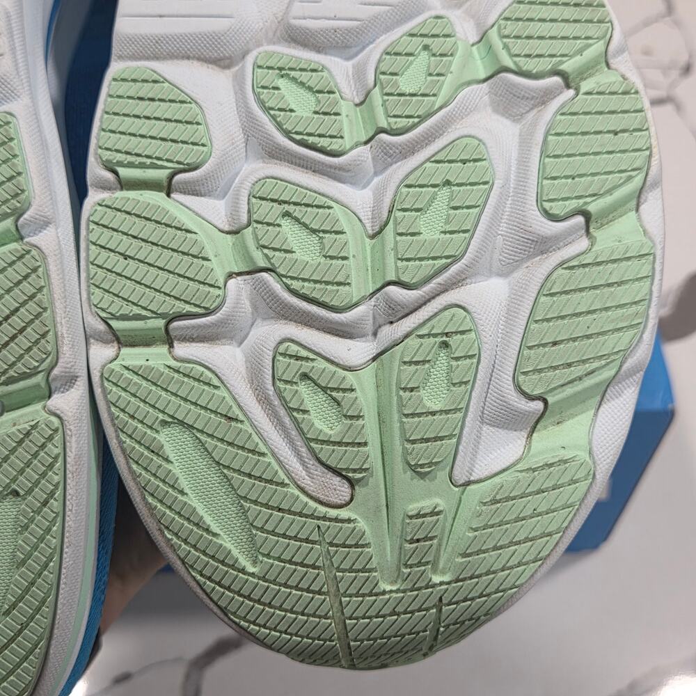 Hoka One M Clifton 10 Skyward Blue Size 12 2E Wide Men's 1162032 HSK Running - Picture 9 of 11